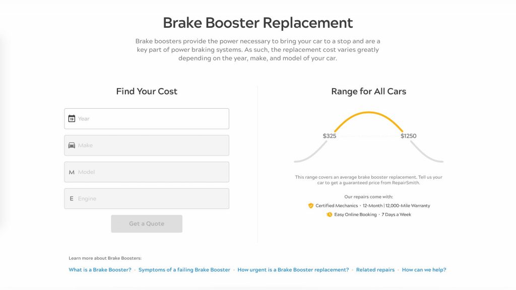 Everything You Need To Know About Brake Boosters (2023) RepairSmith
